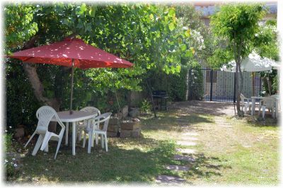 Gazebo in giardino