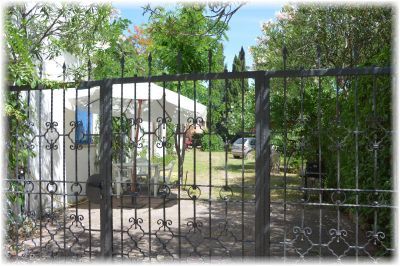 Ingresso per il giardino